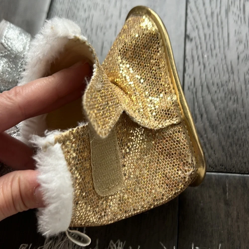 NWT Rising star infinite glitter shoes and boots